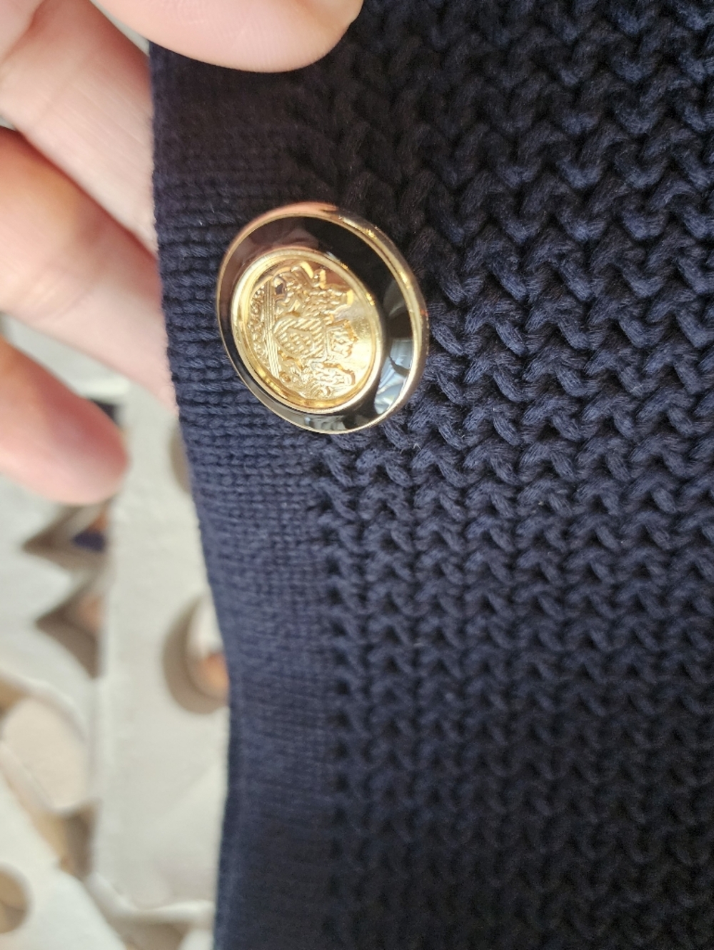 BA&SH LOUMAN LONG-SLEEVE CARDIGAN SIZE LARGE WOOL BLEND RETAIL $465 NWOT - Picture 15 of 16